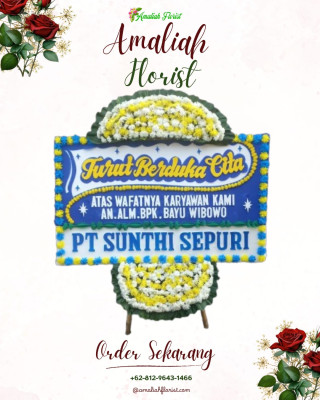Papan Bunga Duka di Taar