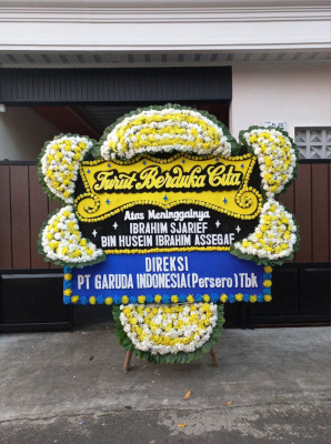 Papan Bunga Duka di Taar
